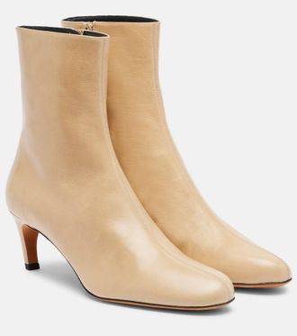 Proenza Schouler Uma 60 leather ankle boots
