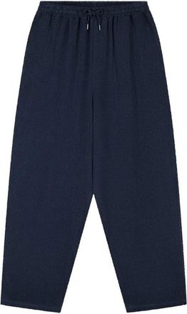 Arte Pantaloni in lino - - Trousers - Uomo - Blu - W34