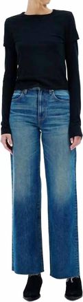 Slvrlake Denim Grace Wide Leg Jeans In Sycamore Grove