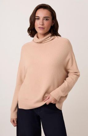 Celtic & Co. Slouchy Roll Neck Jumper in Peony at Nordstrom, Size X-Small/small
