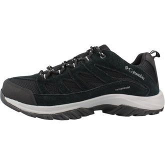 Columbia Zapatilla de senderismo impermeable Crestwood - Sport - Hombre - Negro - 42 1/2 EU