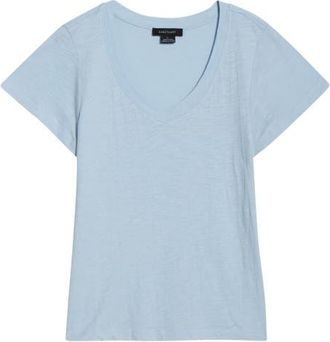 Sanctuary V-Neck T-Shirt in Blue Aura at Nordstrom, Size Xx-Large