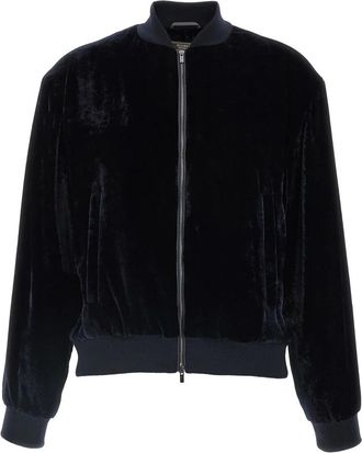 PESERICO Hoodies & sweatvesten, Dames, Blauw, M, Bomber Sweatshirt