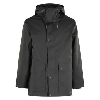 Rains Light Jackets, male, Black, M, Nome Parka