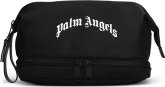 Palm Angels Pouch Beauty Curved Logo