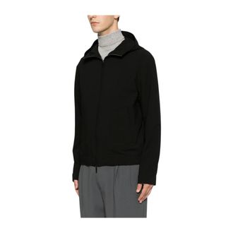 Emporio Armani Zip-through Hoodie - male - Emporio Armani - Zip-throughs - Black - 2XL - Sweatshirts & Hoodies