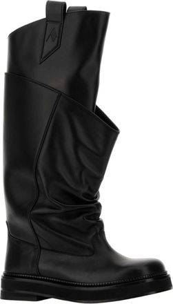 The Attico Black Stivali Boot