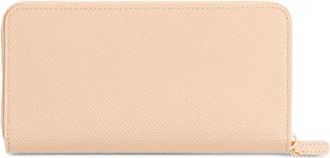 Valentino Garavani Grained Leather VLogo Wallet - Pink