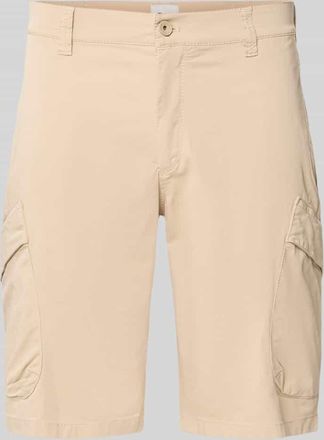 Brax Brax Regular Fit Cargoshorts aus Baumwoll-Mix Modell Bastia in Beige, Gr&ouml;&szlig;e 31