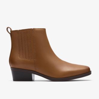 Clarks Danyelle Skip Tan Leather