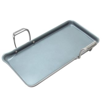Chantal Induction 21 Tri-Ply Griddle w/ Ceramic Coating - 19.09 x 9.52