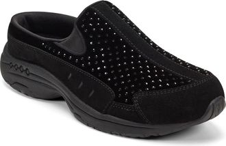 Easy Spirit Traveltime Slip-On Sneaker in Black at Nordstrom, Size 5