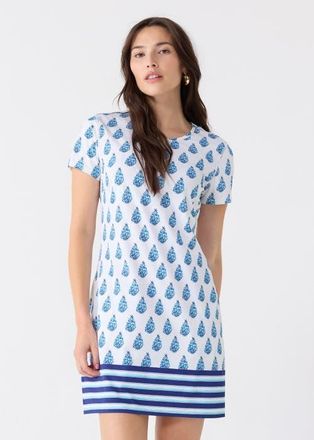 Cabana Life Short Sleeve Shift Dress in Delray at Nordstrom, Size X-Large
