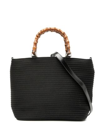 Gucci 20th Century Nylon Bamboo satchel - Black