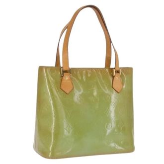 Louis Vuitton Pre-owned Tote Bags, female, Green, Size: ONE SIZE Pre-owned Leather Tote Bag