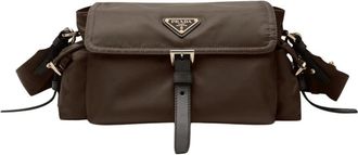 Prada Tassen, Dames, Bruin, ONE Size, Leer, Explore Crossbody Tas