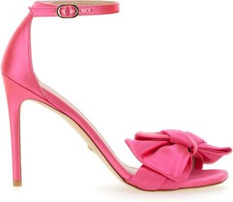 Stuart Weitzman Fuchsia Bow Heels