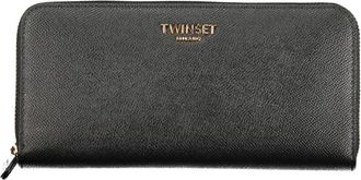 Twinset 5-Compartment Wallet - Dames - Portefeuilles - Zwart - ONE Size - Accessoires