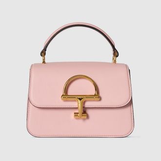Gucci Siena Small Top Handle Bag, Pink, Leather