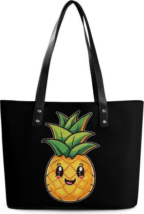 Generic Pineapple Tote Bags for Women Cute Shoulder Purses Handbags