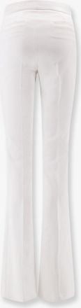 Elisabetta Franchi Womens Daily Trousers White Polyester