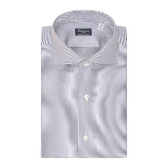 Finamore Milano Eduardo Shirt - - Shirts - Uomo - Blu - 3XL