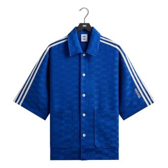 Kith x Messi for adidas Football Monogram Shirt Blue ADKU4257
