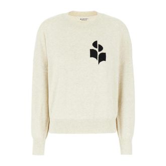 Isabel Marant Felpe - Dames - Ronde hals truien - Grijs - M - Truien & Vesten