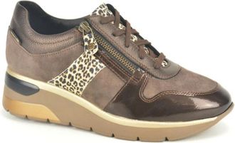 Mephisto Bruin Combi Runner N.+tiret DZ - Dames - Sneakers - Bruin - 34 1/2 EU - Schoenen