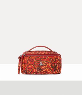 Vivienne Westwood Cosmetic Case Buccia Darancia Poppy-red-wiggle One Size Women