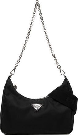 Prada Pre-owned Prada Mini Saffiano Trimmed Tessuto Re Edition 2005 Satchel Ladies 3LXWF1IDC90044X4
