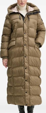 G-Star hooded padded coat - women - Recycled Polyester/Recycled Polyester - L - Green