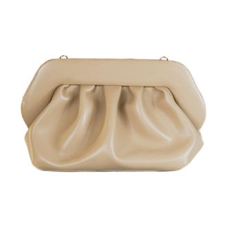 Themoir&egrave; Clutches, female, Beige, Size: ONE SIZE Beige Moire Bags Tfw24Bn70