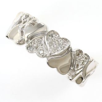 C&A White Gold White Gold (18K) Band Ring (Pre-Owned)