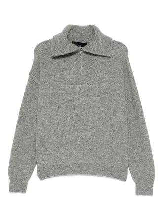 Mr. Mittens Tea zip-up sweater - women - Fabric - XS/S - Grey