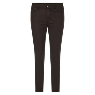 Marc Cain Jeans, Dames, Zwart, L, Katoen, Silea Slim-fit Broek