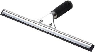 OEM Escobilla Limpiacristales Profesional De 40 Cm, Limpiador De Ventanas Con Borde De Goma Flexible Y Mango De Pl&aacute;stico De Alta Calidad