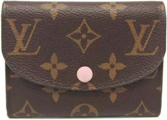Louis Vuitton Pre-owned Wallets, female, Brown, Size: ONE SIZE Pre-owned Canvas Wallet