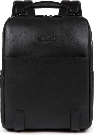 Piquadro Slim laptop backpack 15-6 - Heren - Rugzakken - Zwart - ONE Size - Tassen