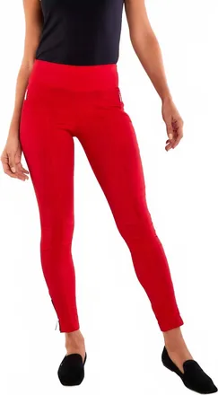 Anatomie Allie Hybrid Pants In Atomic Red