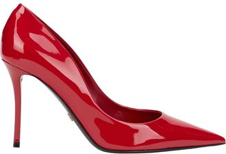 Dolce & Gabbana Patent Leder Pomp - Dames - Pumps - Rood - 38 EU - Leer - Schoenen