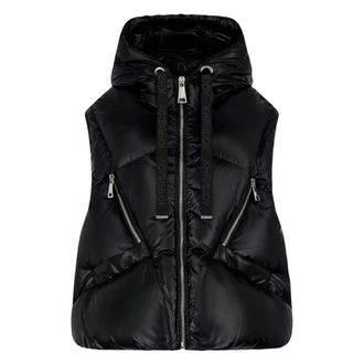 Khrisjoy Vests, female, Black, Size: 2XS Black Iconic Milano Vest