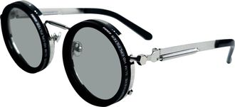 Generic Adjustable Tint Sunglasses, UV Damage Reduction, Black, Adjustable Polarised Sunglasses, Anti-Glare, Lightweight Round Frame, For Men While Driving, B