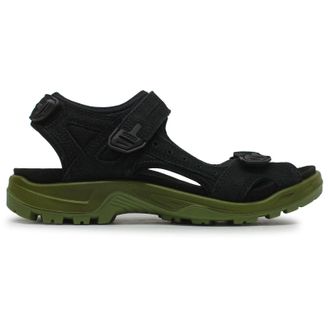 Ecco Ecco Offroad 069564 Nubuck Leather Mens Outdoor Sandals - Black Acorn - Size:UK 10.5-11