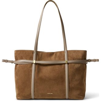 Veronica Beard Lasso Tote Bag in Acorn at Nordstrom