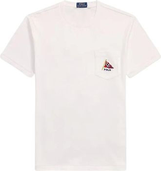 Polo Ralph Lauren Uomo, Top, Bianco, XL, new
