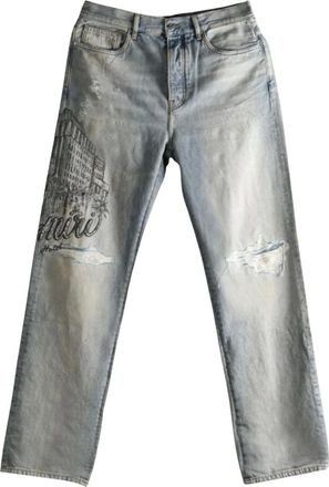 Amiri Heren, Jeans, Blauw, Maat: W31 Denim