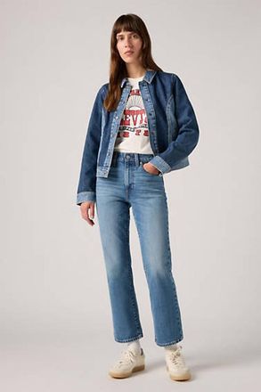Levi's Jeans 725 Kick Boot - Donna - 23X27 - Blu / Kick Start