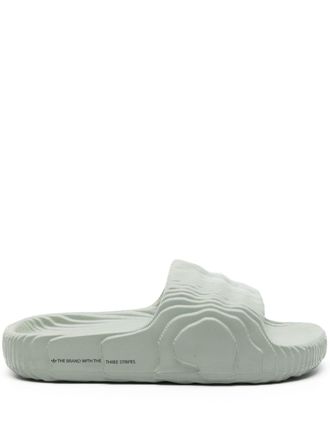 adidas Sandali slides Adilette 22 chuncky - Verde