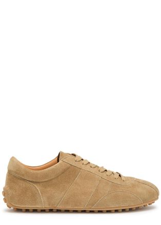 Tod's Panelled Suede Sneakers - Beige - 11 (IT45 / UK11)